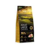 Profine Adult Large Chicken & Potatoes 12 kg tørfoder til store hunde, pose set forfra