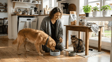 Gradvist foderskifte: Undgå fordøjelsesproblemer hos hund og kat