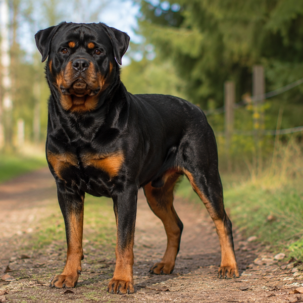 Rottweiler: raceguide – temperament, pleje, motion og sundhed