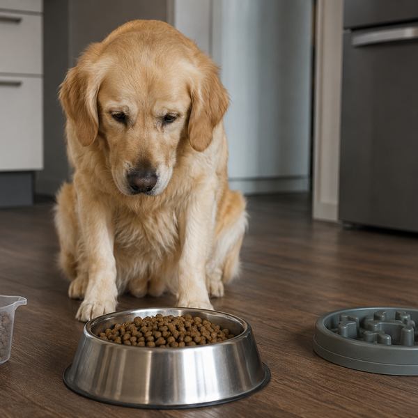 Hvor meget skal en hund spise? Foderplan og portionsstyring