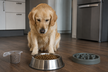 Hvor meget skal en hund spise? Foderplan og portionsstyring