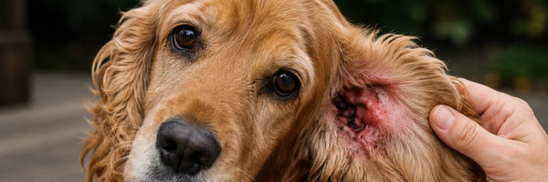 Ørebetændelse hos hund: symptomer, årsager og behandling