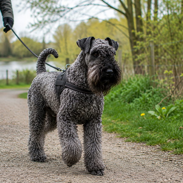 Kerry Blue Terrier: raceguide – temperament, pleje, motion og sundhed