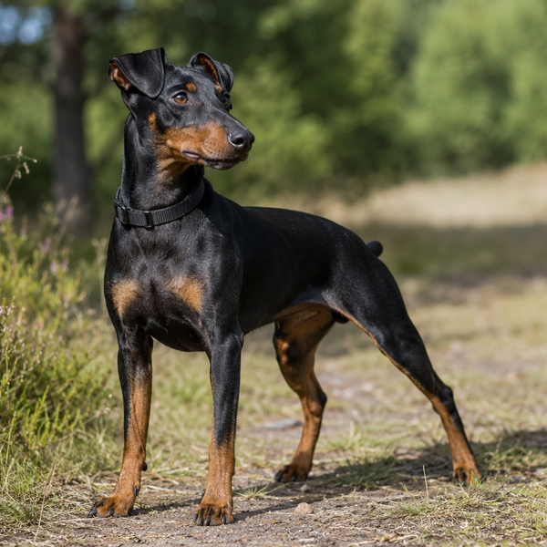 Manchester Terrier: raceguide – temperament, pleje, motion og sundhed