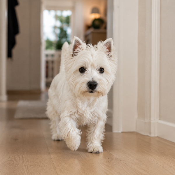 Westie (West Highland White Terrier): temperament, pleje og sundhed