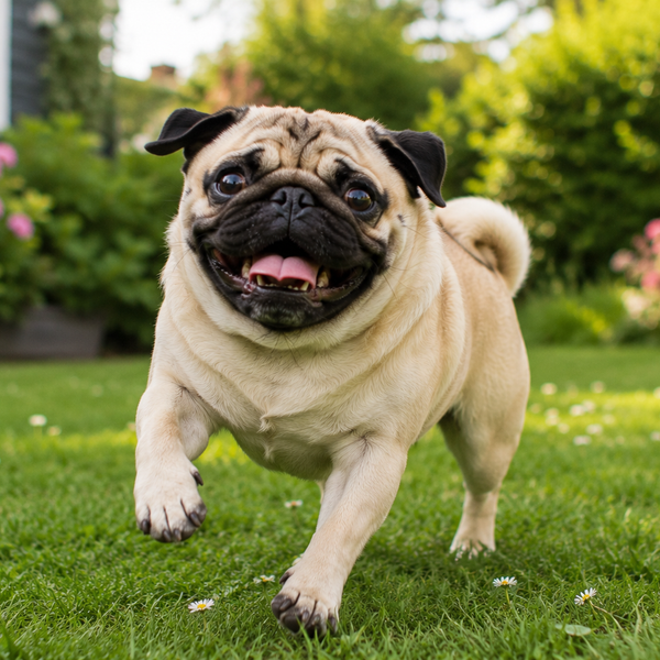 Mops: temperament, pleje, motion og sundhed