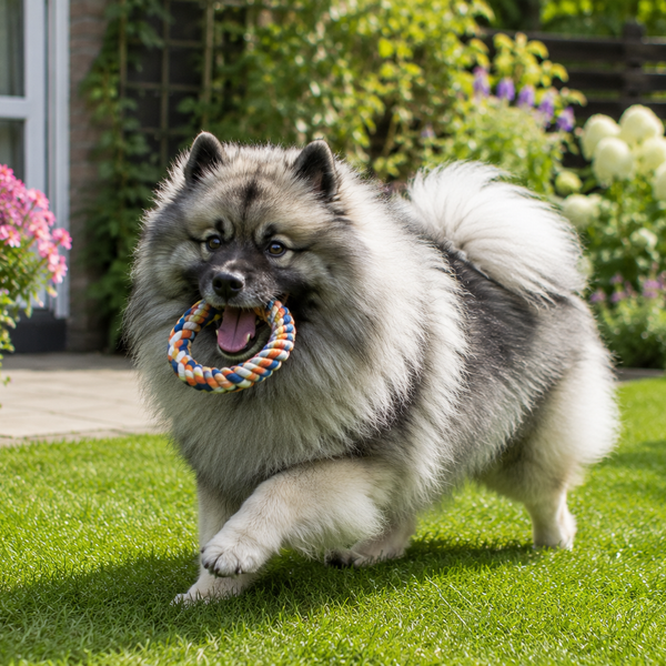 Keeshond (wolfspitz): raceguide – temperament, pleje, motion og sundhed