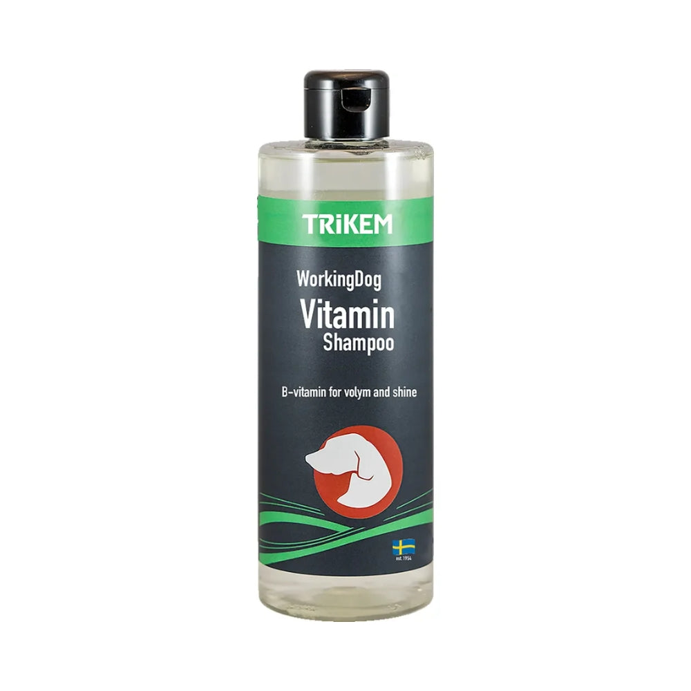 Trikem Working Dog B5-shampoo (Vitamin Shampoo) 500 ml med vitamin B5 til hunde, set forfra