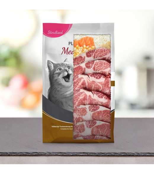 PLATINUM MeatCrisp Sterilised Iberico tørfoder til steriliserede katte – billede 3