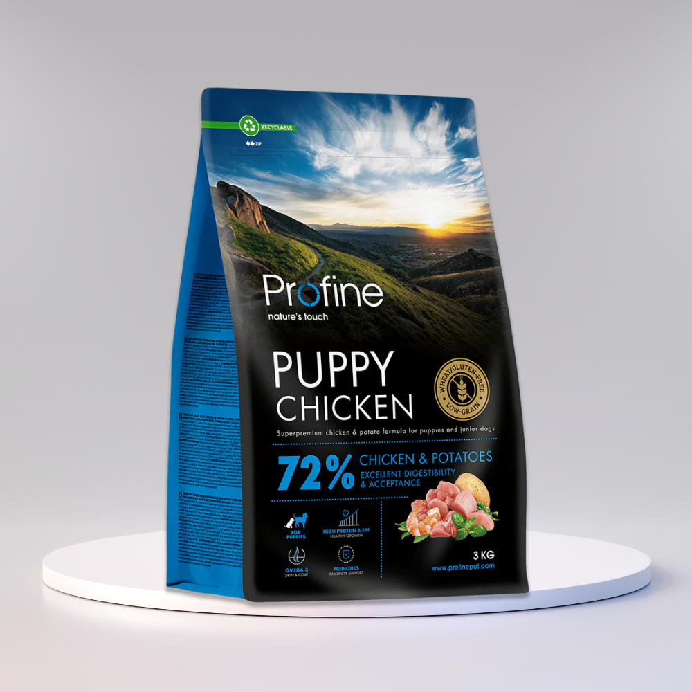 Profine Puppy Chicken & Potatoes hvalpefoder med kylling og kartofler