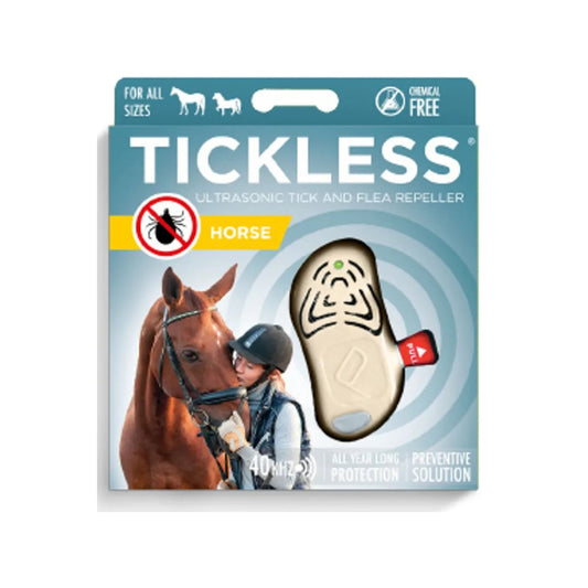 Tickless Pet beige, lille ultralydsenhed til hundens eller kattens halsbånd, produktbillede
