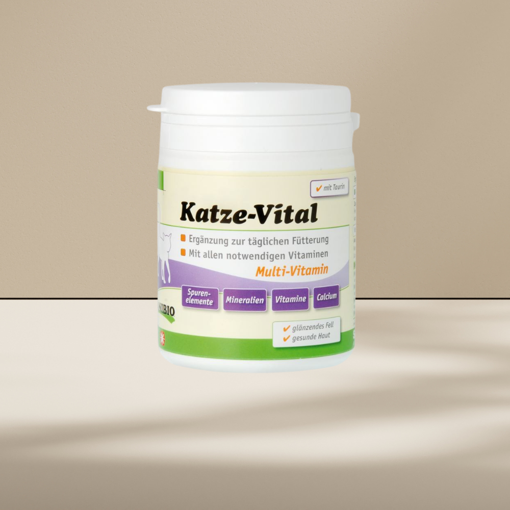 Anibio Katze-Vital 120 g, tilskudsfoder til katte, produktbillede