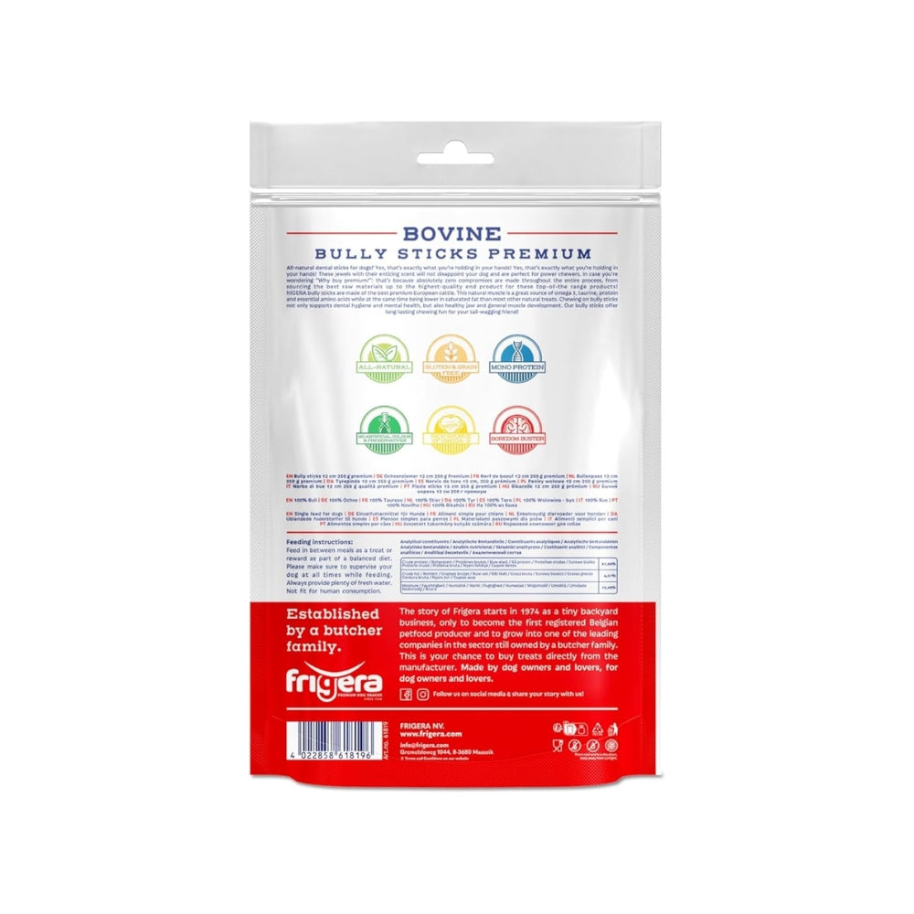 Frigera Natural Dog Chews Oksehale 250 g, produktbillede