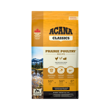 ACANA Classics Prairie Poultry tørfoder til hunde med kylling, 14,5 kg pose set forfra