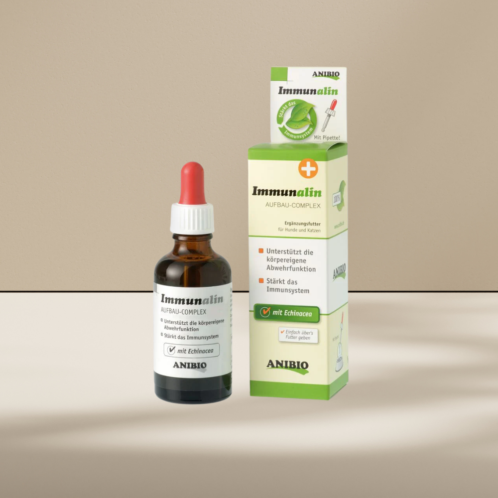 Anibio Immunalin 50 ml, tilskudsfoder til hunde og katte, produktbillede