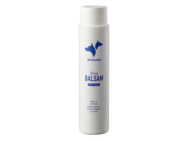 BOEGARD Balsam til hunde, alle pelstyper, uden parfume, flaske set forfra