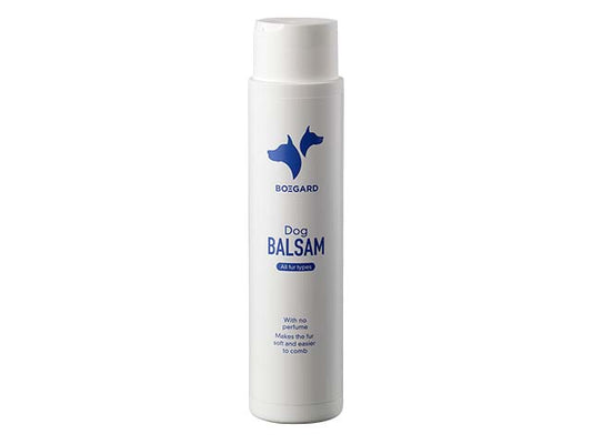 BOEGARD Balsam til hunde, alle pelstyper, uden parfume, flaske set forfra