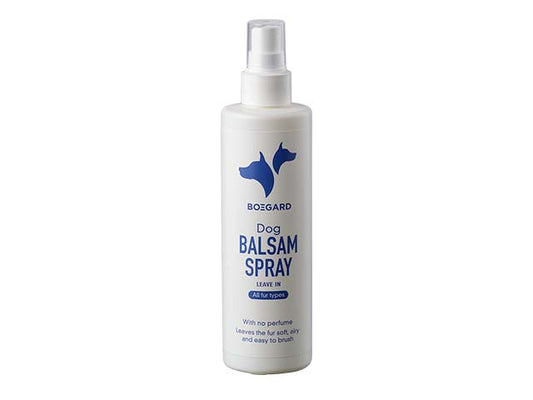 BOEGARD Balsam Spray leave-in til hunde, uden parfume, sprayflaske set forfra