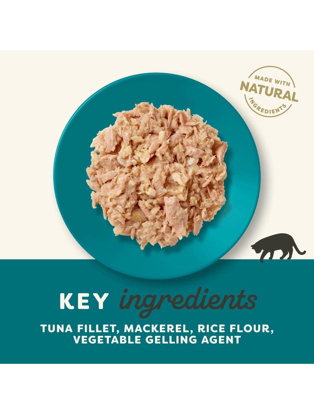 Applaws Tunfilet & makrel i gelé 70 g vådfoder til katte, produktbillede