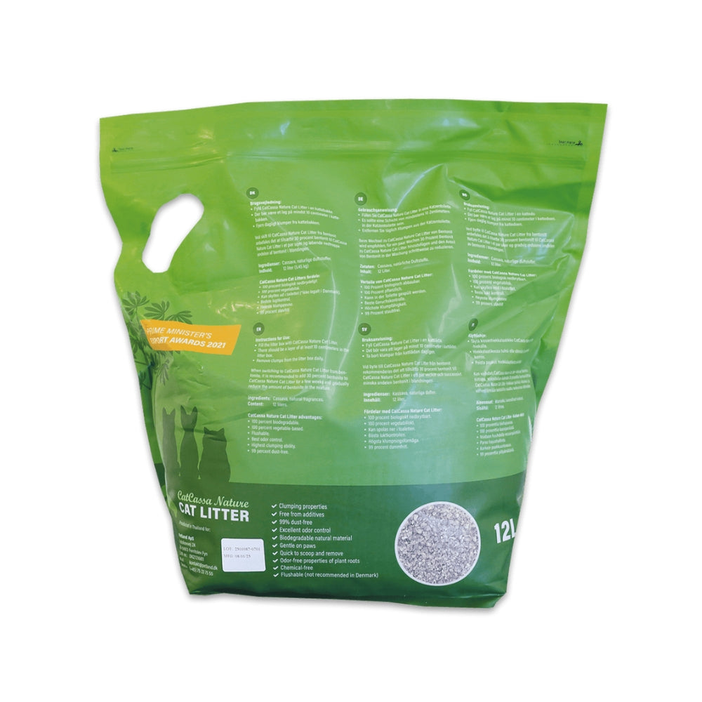 CatCassa Nature kattegrus med duft af bær, 12 liter, ekstra produktbillede