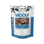 Woolf Torsk Sushi 100 g, godbidder til hunde, posen set forfra
