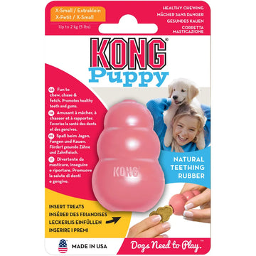 KONG Puppy, blødt gummilegetøj til hvalpe