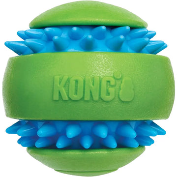 KONG Squeezz Goomz Ball XL, tyggebold til hunde med forhøjede knopper