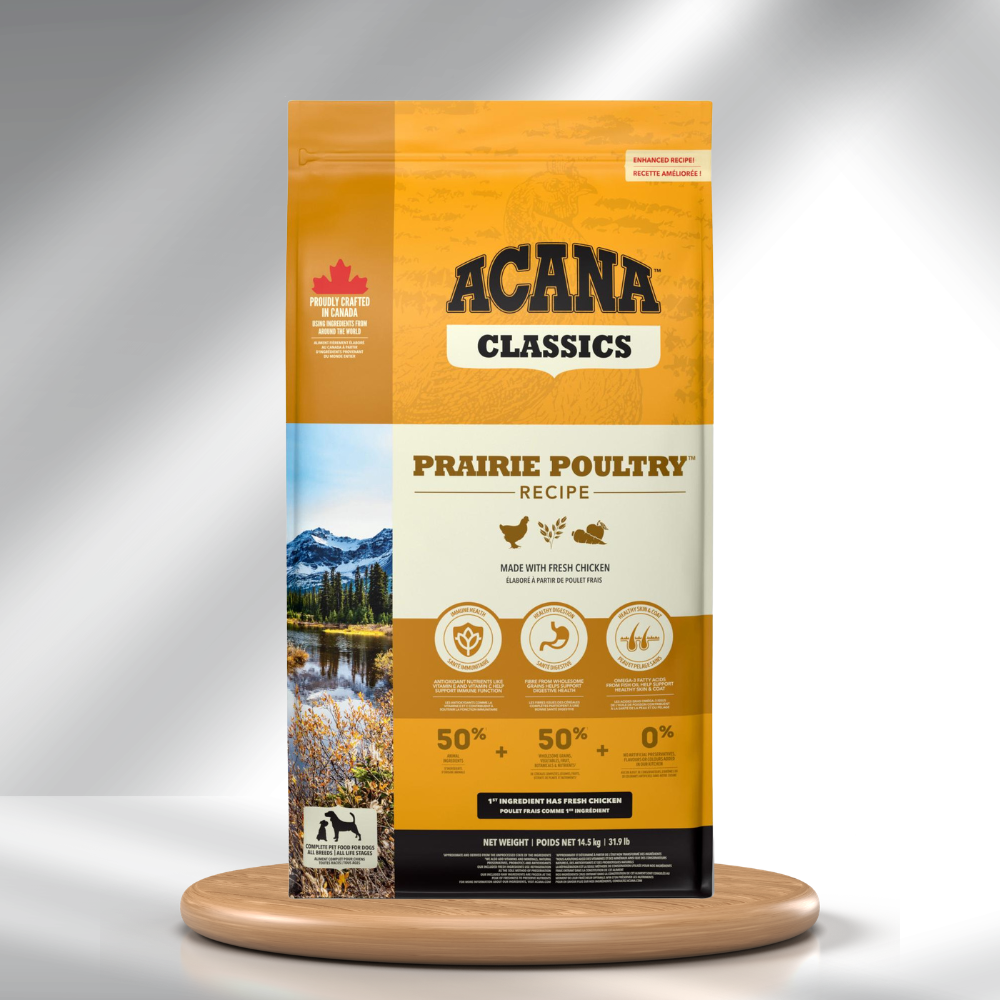ACANA Classics Prairie Poultry hundefoder 14,5 kg – produktbillede