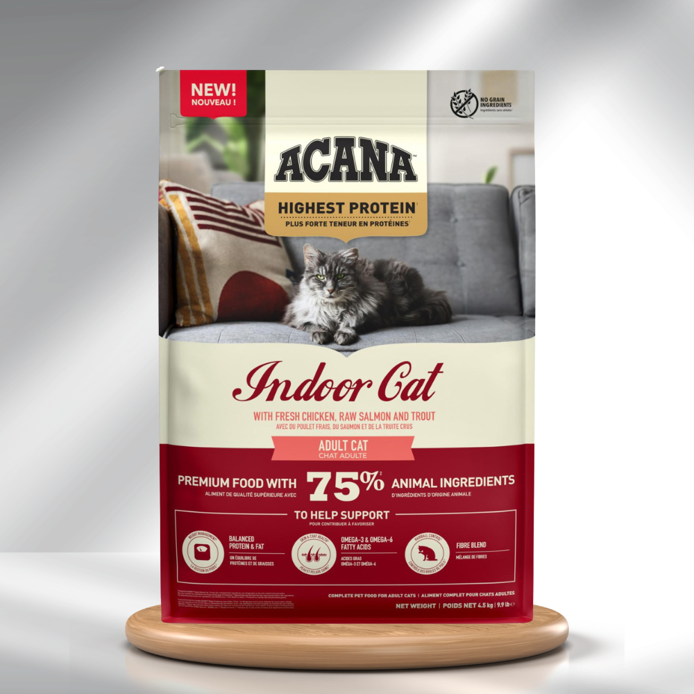 ACANA Highest Protein Indoor kattefoder 4,5 kg – produktbillede