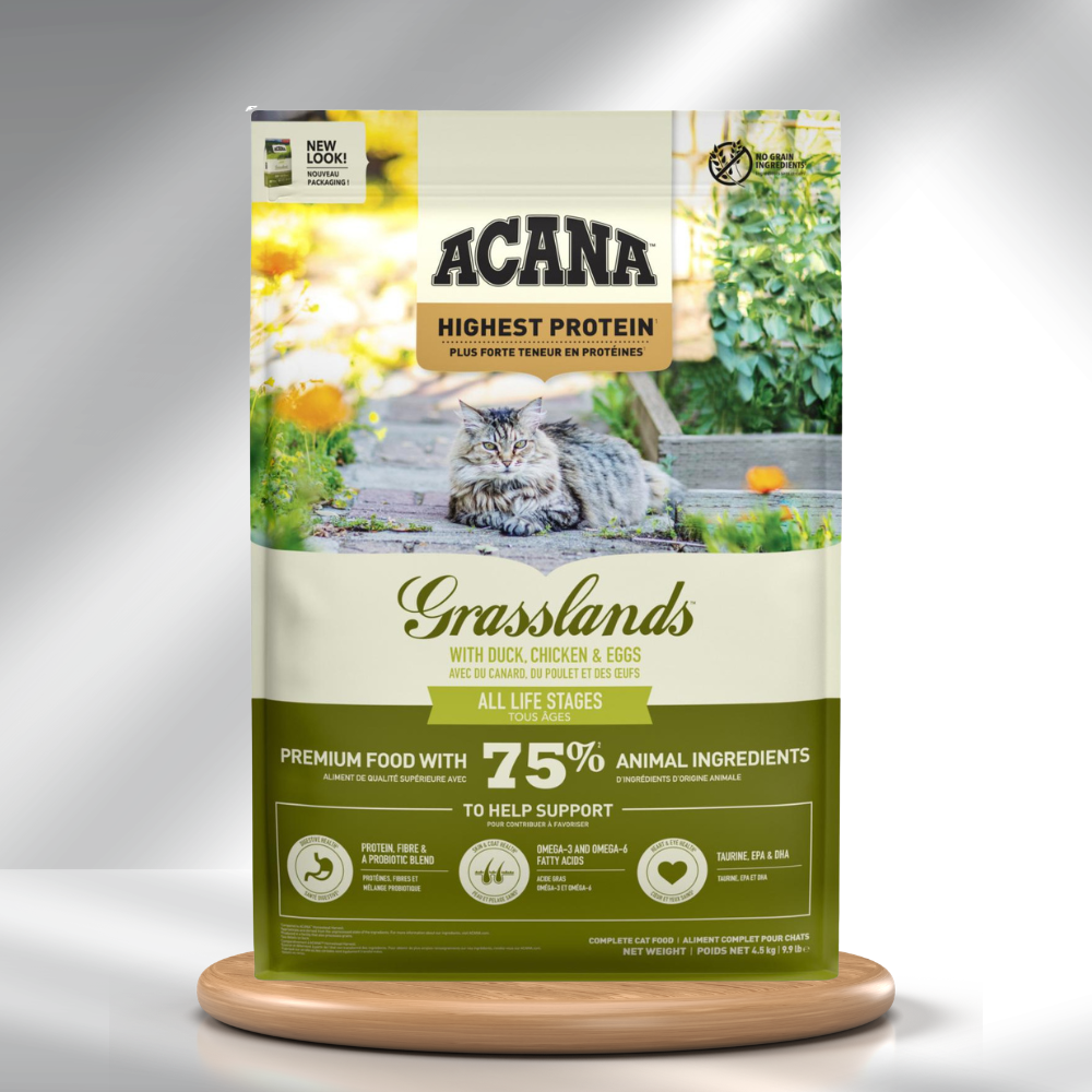 ACANA Grasslands kattefoder 4,5 kg – produktbillede