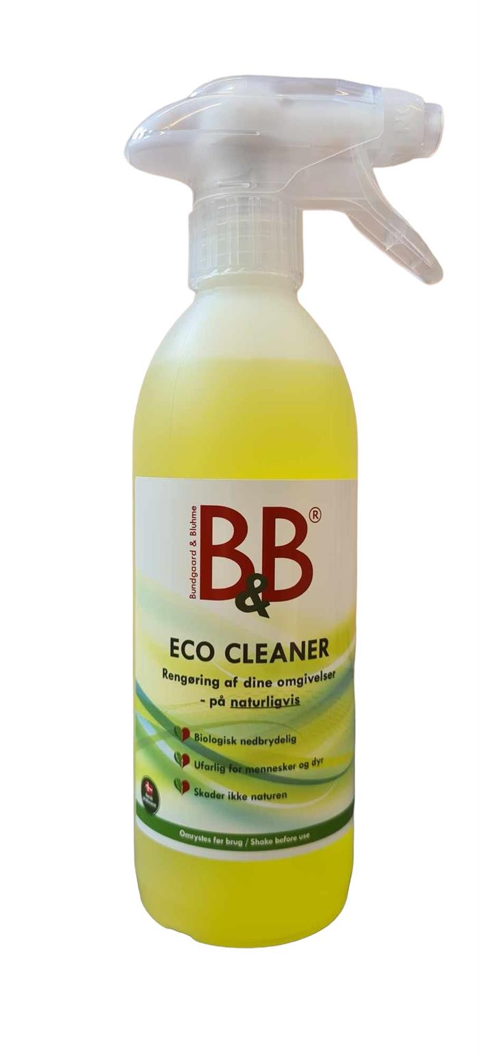 B&B Eco Cleaner Citrus 500 ml rengøringsmiddel med skumpumpe, flaske set forfra