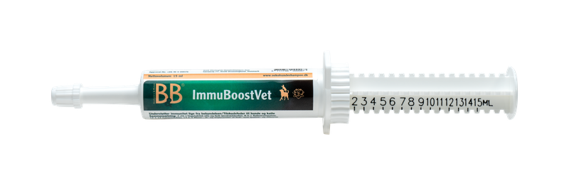 B&B ImmuBoostVet kolostrumpasta til hunde og katte, produktbillede
