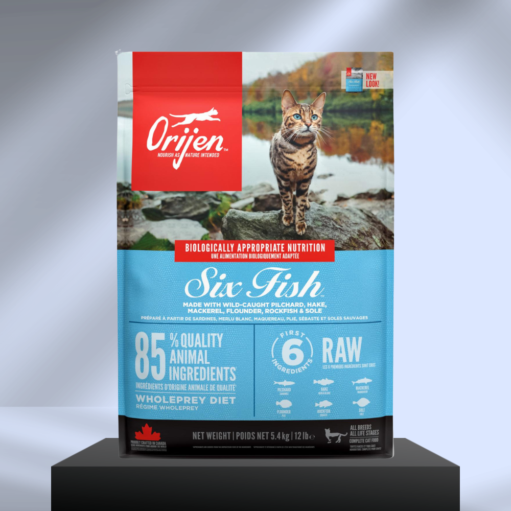 ORIJEN Six Fish kattefoder 5,4 kg – produktbillede