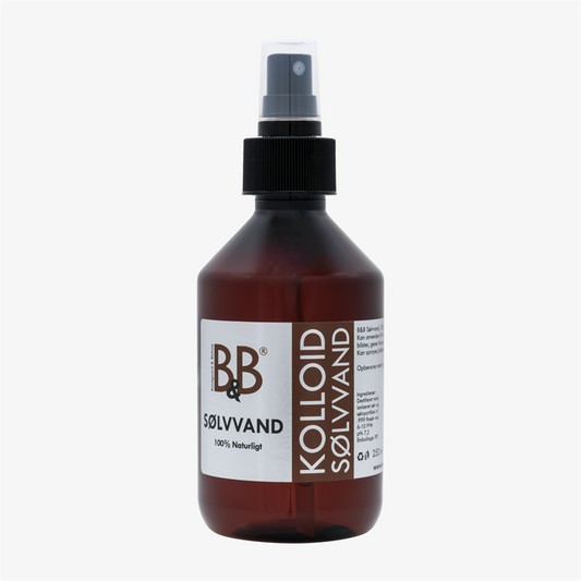 B&B Sølvvand 250 ml flaske til hund og kat