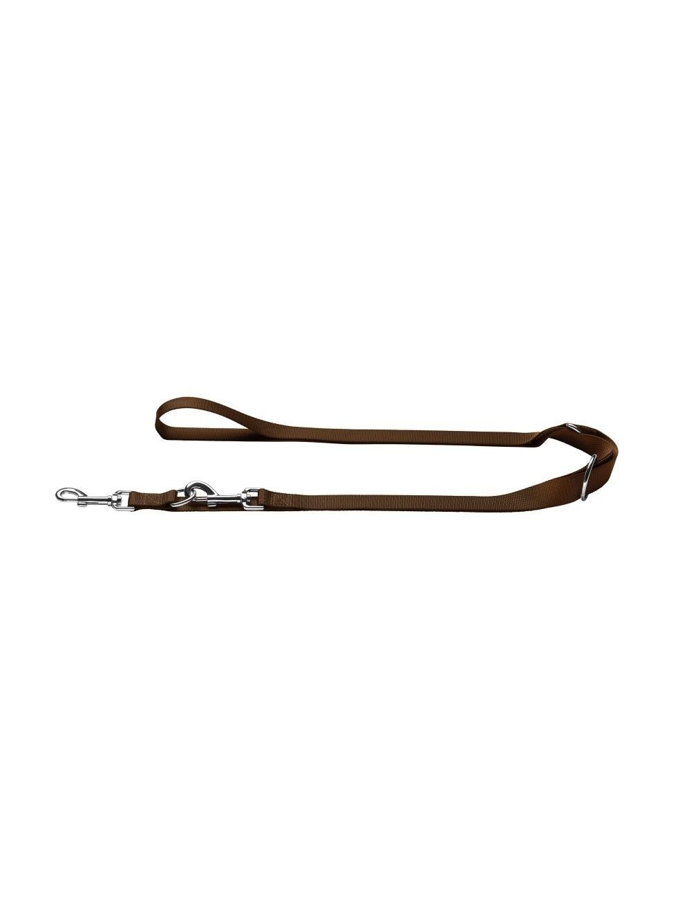 Hunter London justerbar førerline i brun, 200 cm, produktbillede
