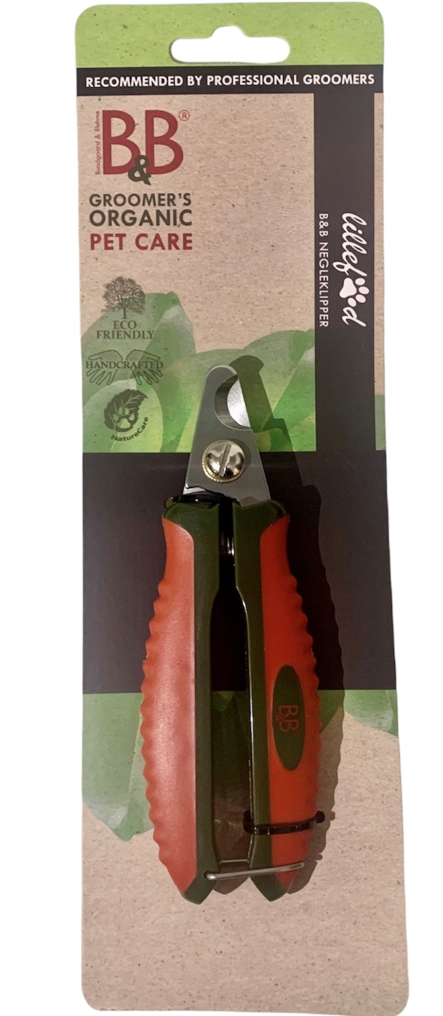 B&B Negleklipper Lillefod til hunde med ergonomisk håndtag, produktbillede
