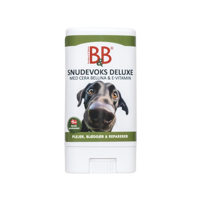 B&B Snudevoks Deluxe til tør hundesnude med Cera Bellina-voks