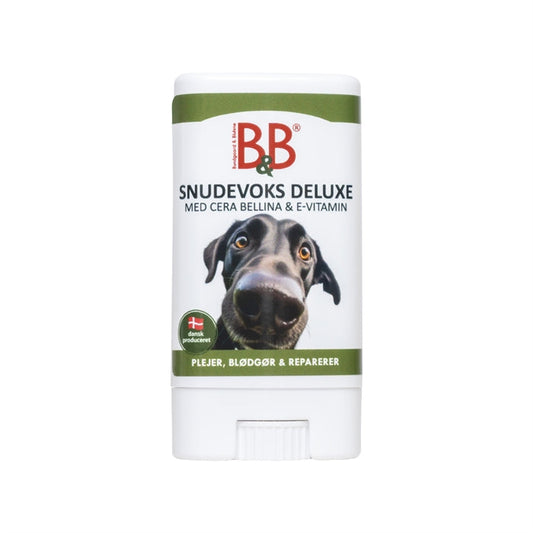 B&B Snudevoks Deluxe til tør hundesnude med Cera Bellina-voks